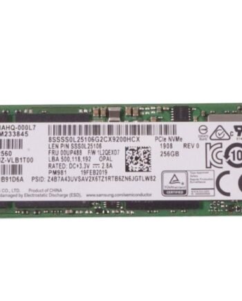 Lenovo PM981 NVMe 256GB M.2 PCIe 3x4 2280 SSD Solid State Drive MZ