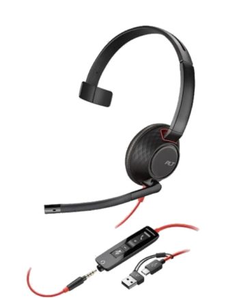 Poly C5210 Mono USB-C with 3.5mm Headset