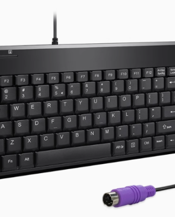 Perixx 409 Mini USB/PS2 Wired Keyboard